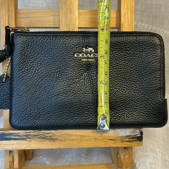 NWT Coach leather double wallet wristlet - Picture 4 of 15